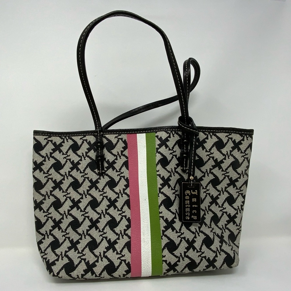 Juicy Couture Vintage Scottie Scotty Tote & Pouch